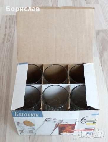 Комплект Чаши за вода, безалкохолно, сок - 6 броя, снимка 11 - Чаши - 34416859