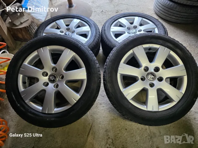 5×112/16 цола vw golf pasat sharan touran , снимка 3 - Гуми и джанти - 56250878