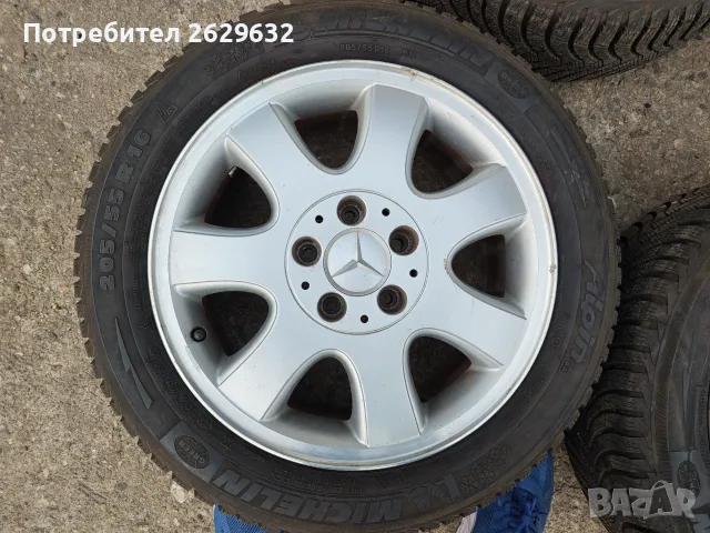 Джанти 16 за Мерцедес, снимка 3 - Гуми и джанти - 56169363