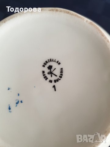 Голяма порцеланова кана-Китка-Нови Пазар, снимка 4 - Сервизи - 41592992