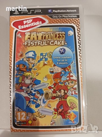 Sony PlayStation Portable игра Fat Princess Fistful of cake