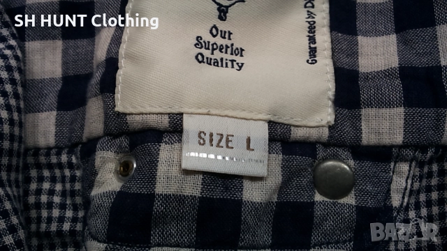 DIESEL Original Shirt размер L оригинална мъжка риза 20-18, снимка 8 - Ризи - 52695332