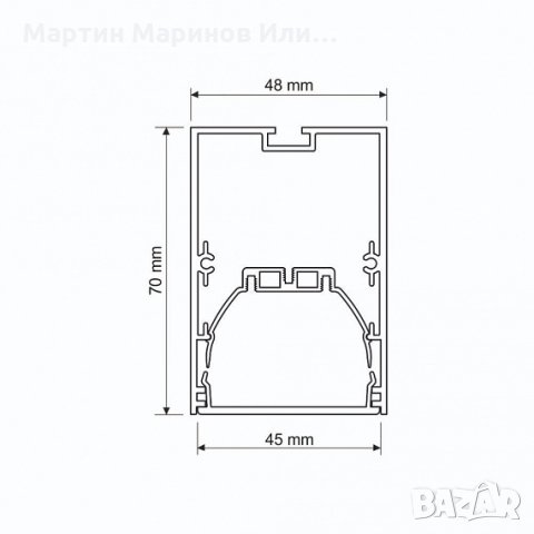 Алумимиеви Профили за лед лента.Различни модели, снимка 2 - Лед осветление - 34158208