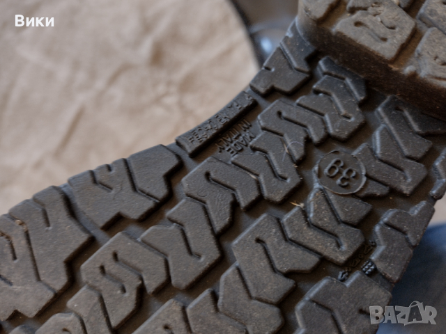 Черни гумени ботуши made in italy, снимка 7 - Дамски ботуши - 36239847