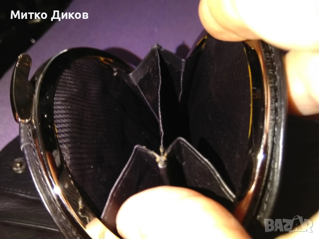 Арт женско портмоне ново 110х104мм естествена кожа, снимка 10 - Портфейли, портмонета - 51666749