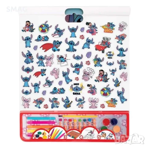 Комплект за рисуване gigablock гледам и оцветявам stitch_1248453, снимка 2 - Играчки за стая - 55717488