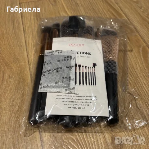 Комплект 11 четки за грим, снимка 2 - Комплекти и лотове - 56185250