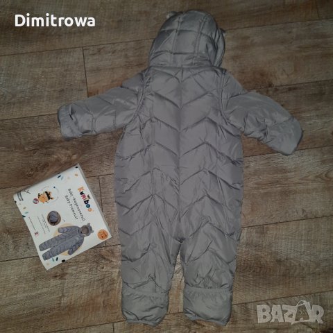 Намалена цена 22лв  р-р62-68см/2-6мес зимен гащеризон, снимка 6 - Бебешки ескимоси - 41524179