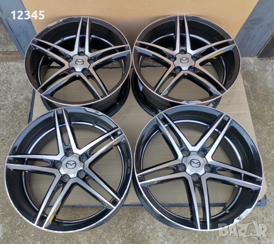 оригинален BROCK 19’’5x114,3 za mazda/мазда-№231, снимка 3 - Гуми и джанти - 51272095