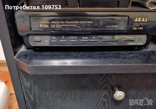 Video recorder AKAI VS -R9EV , снимка 5 - Плейъри, домашно кино, прожектори - 53528672