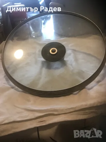 ЕМАЙЛИРАНИ СЪДОВЕ..КОТЛАРКА ЗА МЛЯКО 4.5 Л--НОВА ТЕНДЖ.11Л ВТОРА ЗАПАЗ. ЗАКАЛЕНО СТЪКЛО КАПАК Ф 28  , снимка 16 - Съдове за готвене - 48675031