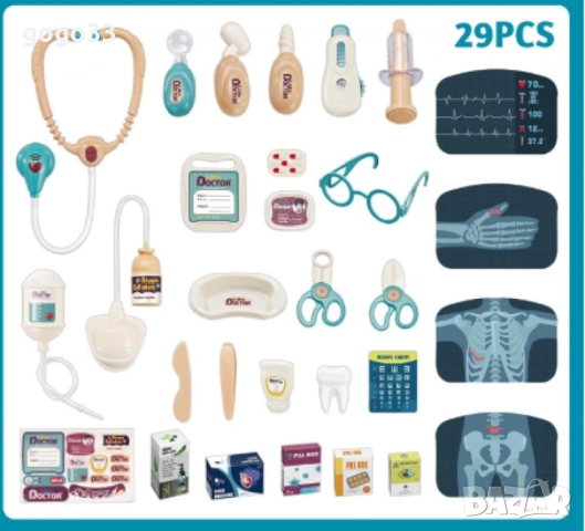 игра на доктор комплект , снимка 2 - Други - 52554399