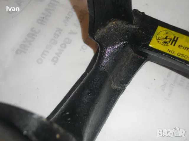НОВА НЕМСКА ОРИГИНАЛНА ТРИСТРАННА НАКОВАЛНЯ 170мм/2,2 кг ТИП ОБУЩАРСКА СТАРО КАЧЕСТВО, снимка 10 - Други инструменти - 48269446