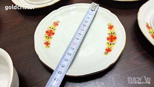 стар български порцелан чаши за чай кафе чайник заханица латиера , снимка 7 - Антикварни и старинни предмети - 48854961