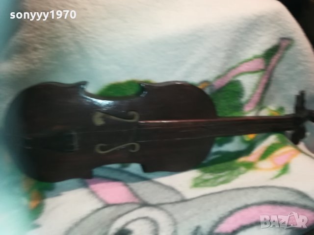 АНТИКА цигулка-стара цигулка за декор 0311210855, снимка 7 - Антикварни и старинни предмети - 34676907