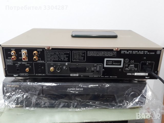 JVC XV-D723GD DVD Video/Audio Player, снимка 4 - Ресийвъри, усилватели, смесителни пултове - 35720374