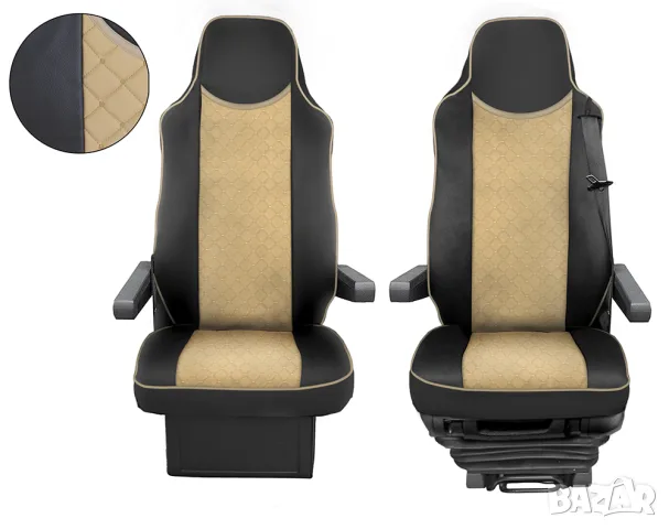 Комплект кожени тапицерии за Mercedes Actros MP3 MP4 2009-2015