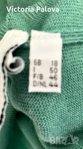 Блуза/пуловер унисекс PETER HAHN тасмански меринос, снимка 5 - Блузи с дълъг ръкав и пуловери - 47655474