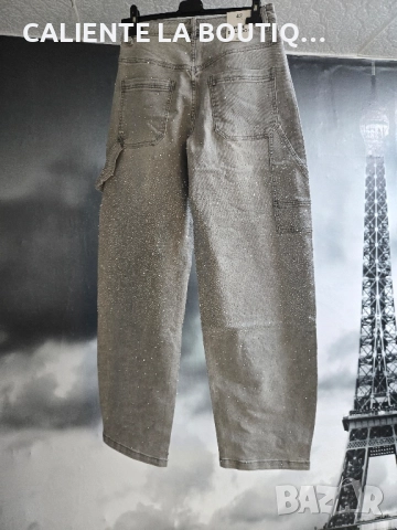 Дънки балон, снимка 2 - Дънки - 52016315