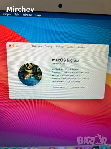 MacBook Air /13" mid 2013/, снимка 4 - Лаптопи за работа - 51414662