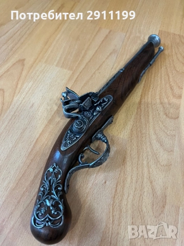 Реплика на кремъклия, комплект от два, снимка 7 - Антикварни и старинни предмети - 52813716