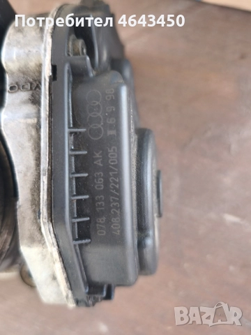 Дроселова клапа за 2.4 V6 165кс Audi A6 C5, A4, A8, снимка 4 - Части - 52351965