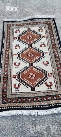 Ръчно тъкана вълнена персийска пътека.Топ качество за ценители., снимка 2 - Пътеки - 53847796