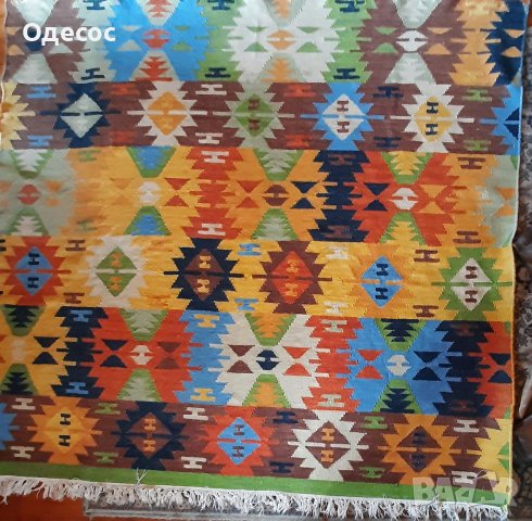 Уникален ръчно тъкан килим, снимка 4 - Антикварни и старинни предмети - 40382963