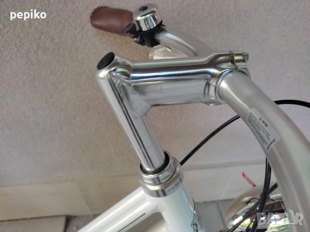 Продавам колела внос от Германия градски алуминиев велосипед EXEL SIOR 28 цола фул SHIMANO CLARIS, снимка 12 - Велосипеди - 40934835