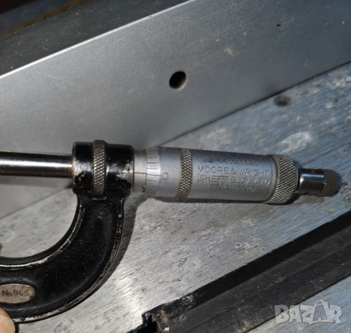 Микрометър от 0 ÷ 25 мм, снимка 3 - Други инструменти - 53456649