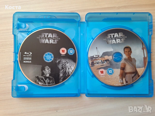 Star Wars  колекция(Blu-ray филми), снимка 7 - Blu-Ray филми - 53611436