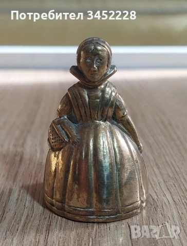 звънче камбанка бронз за колекционери , снимка 2 - Антикварни и старинни предмети - 53798463