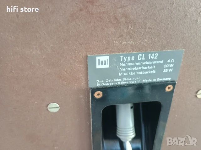 Dual cl-142, снимка 11 - Тонколони - 51398780
