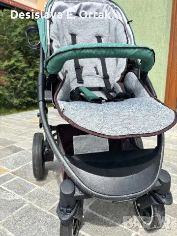 Бебешка количка HAUCK Soul Plus Set M 3в1 Emerald, снимка 12 - Детски колички - 50054877