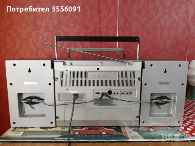  Радиокасетофон, снимка 2 - Радиокасетофони, транзистори - 52675015