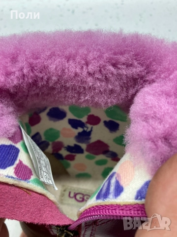 Детски кожени ботушки   НОВИ UGG оригинални  N:22.5, снимка 5 - Детски боти и ботуши - 52371829