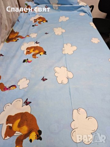 Детски спални комплекти от Ранфорс - 100% памук - Маша и Мечокът, снимка 6 - Спално бельо и завивки - 40890686