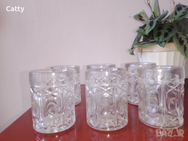Стъклени чаши, снимка 4 - Чаши - 41457590