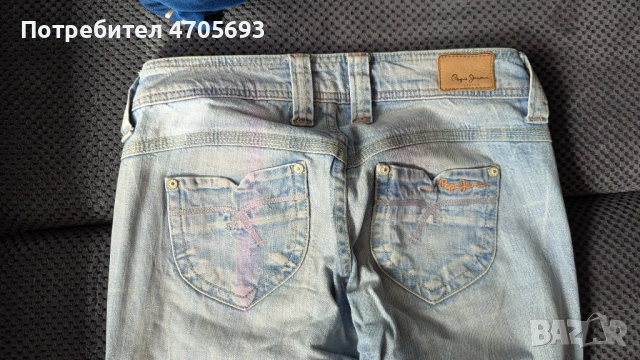 Дамски дънки Pepe Jeans 27/34, снимка 5 - Дънки - 53061247