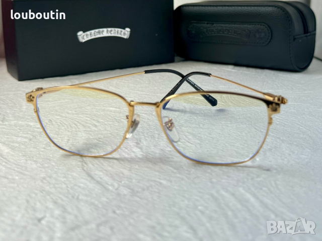 CHROME HEARTS прозрачни слънчеви,диоптрични рамки очила за компютър, снимка 3 - Слънчеви и диоптрични очила - 44649169