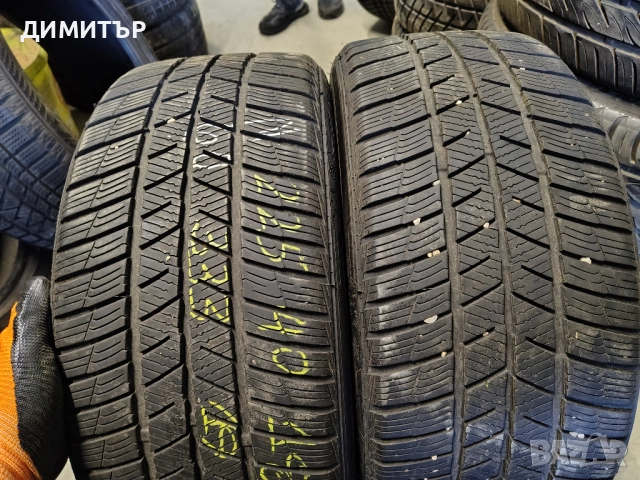 2бр.зимни гуми BARUM 225 40 18 DOT19 цена за брой