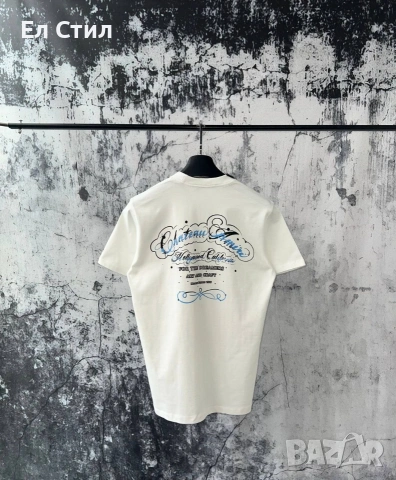 ✨🔥🔥🔥 👍 ✨𝗣𝗿𝗶𝗰e :18€ НА ЕДРО ✨𝗦ı𝘇𝗲: S M L XL XXL 📌5 бр, снимка 7 - Тениски - 53661796