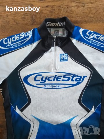 sms santini - страхотно мъжко джърси Л размер, снимка 3 - Тениски - 40422820