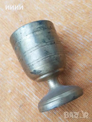 Аптекарско бронзово хаванче 2, снимка 3 - Антикварни и старинни предмети - 53431242