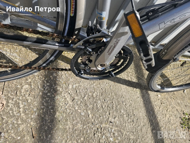 Алуминиев велосипед 28 цола KOGA MIYATA-шест месеца гаранция, снимка 6 - Велосипеди - 53778877