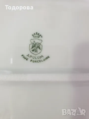 Комплект порцеланови плата,чинии Apulum fine porcelain, снимка 7 - Сервизи - 48639786