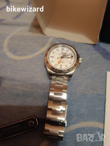 Pagani Design PD-1682 GMT Автоматичен мъжки часовник НОВ, снимка 5 - Мъжки - 53126995