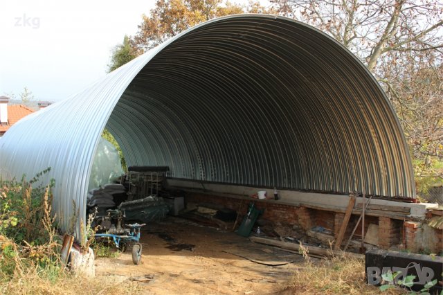 Дъговидна трапецовидна ламарина TR40x186-744, снимка 3 - Строителни материали - 34478600