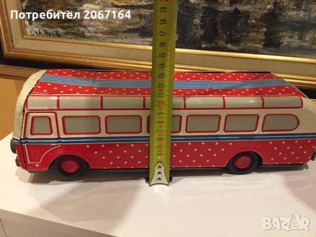 Стара голяма ламаринена играчка, снимка 5 - Колекции - 40917846