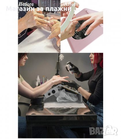 ПРАХОУЛОВИТЕЛ ЗА МАНИКЮР С ФИЛТЪР ТОРБИЧКА - МОЩНОСТ 30W - код 3190, снимка 12 - Педикюр и маникюр - 34126249